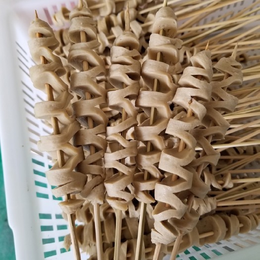 临清市 厂家直销，纯手工面筋串、面筋头，量大从优