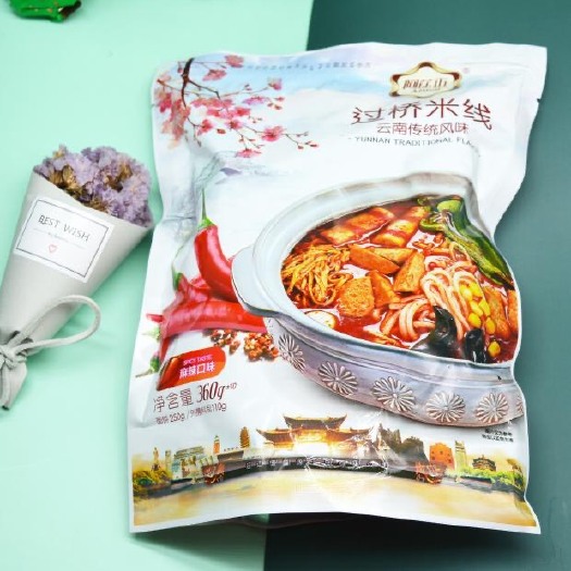 珲春市 延边特产朝鲜族风味阿兹迈过桥米线