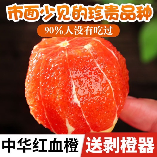 宜都市 血橙 中华红橙子水果新鲜秭归脐橙当季孕妇酸甜红肉水果
