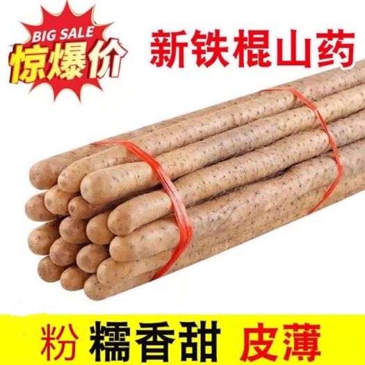 铁棍山药  蠡县批发现挖怀山药垆土山药铁棍淮山药铁杆麻山药五