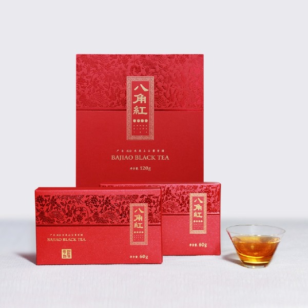  安化县 云台崖 红茶 八角红120g