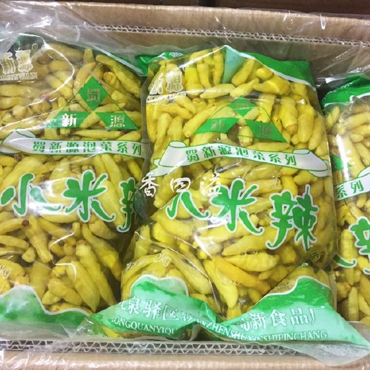 重庆市酱腌菜 云南小米辣泡椒箱装 野山椒凤爪泡椒