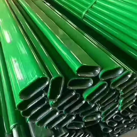 沧州养殖大棚  椭圆管包塑，防腐防锈，持久耐用，养殖