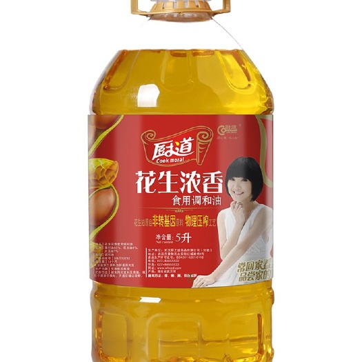 花生油  5L花生浓香食用调和油