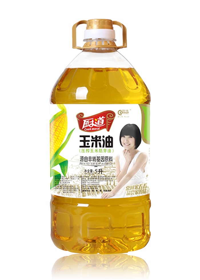 武汉玉米油  5L压榨玉米胚芽油