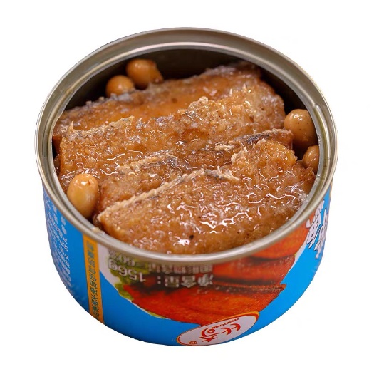 东港市 比奇鱼罐头麻辣五香茄汁甜辣零食拌饭带鱼鲱鱼扇贝鱼籽沙丁鱼罐头