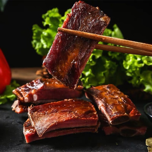 腊排骨熏肉腊肉排骨咸排骨烟熏咸肉自制四川重庆特产非贵州丽江