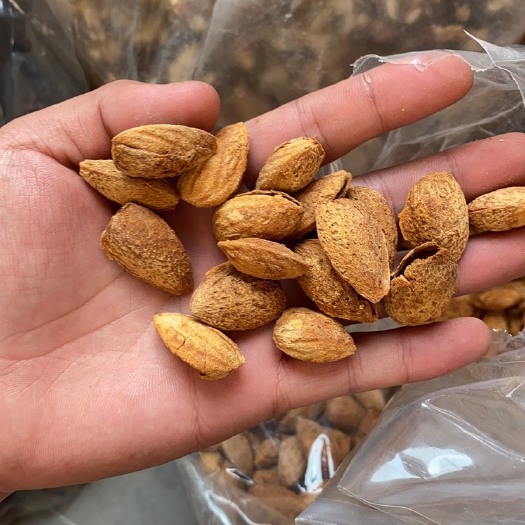 杭州 新货巴旦木美国蓝钻np壳薄奶香味