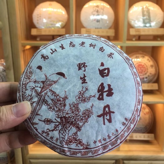 安溪县 福鼎白茶白牡丹茶饼350克