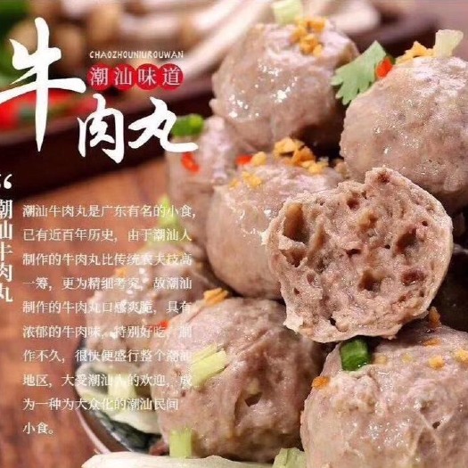 深圳 潮汕汕头牛肉丸本地一手货源批发价格低