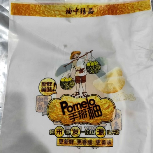 平和縣塑料打包袋  紅肉密柚包裝袋磨砂袋廣告袋單個(gè)禮品袋