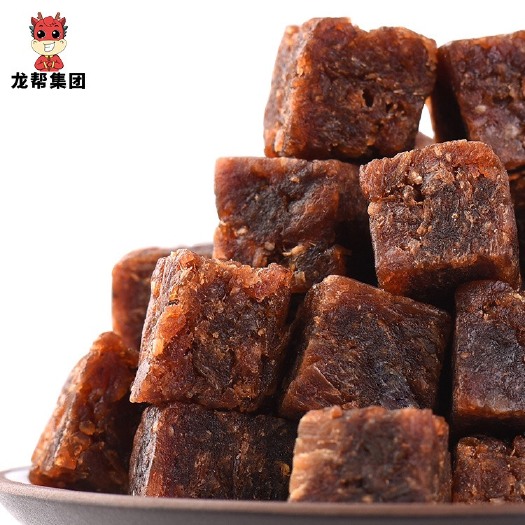 重庆市 龙帮牛肉粒麻辣牦牛肉风干内蒙古牛肉干小吃厂家直销特产零食代发