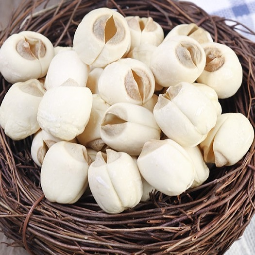 南丰县白莲子 江西特产自家种的白莲 通心 色泽好 500g 特级农家手工莲