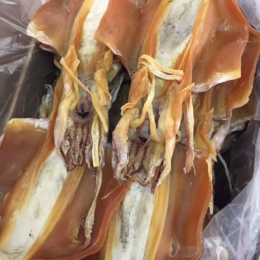 北海厂家直销穿竹吊晒大墨鱼干