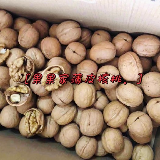 襄汾县 薄皮核桃，个头大，果实饱满，不夹仁，越嚼越香，一捏破皮！