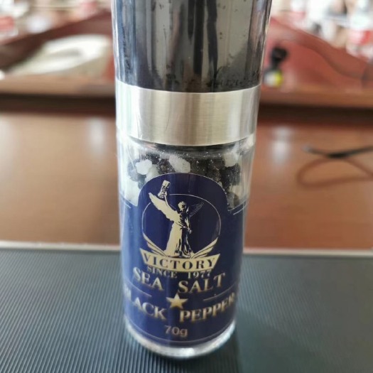 沈阳黑胡椒  胜利者研磨瓶，黄油调味油10克