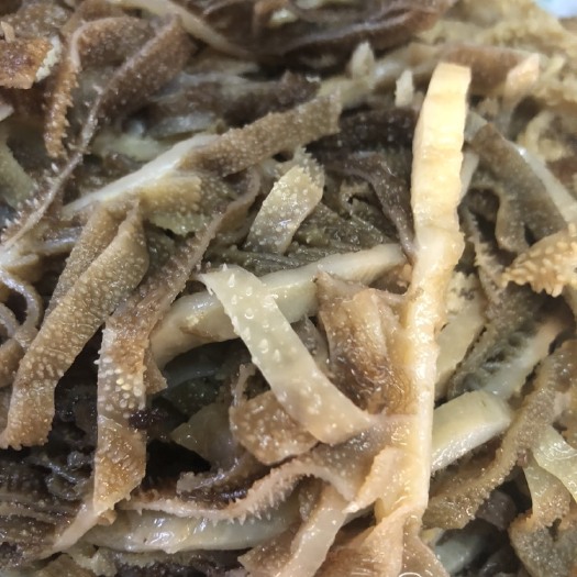 哈尔滨牛百叶 黑百叶丝，熟的，碱发，