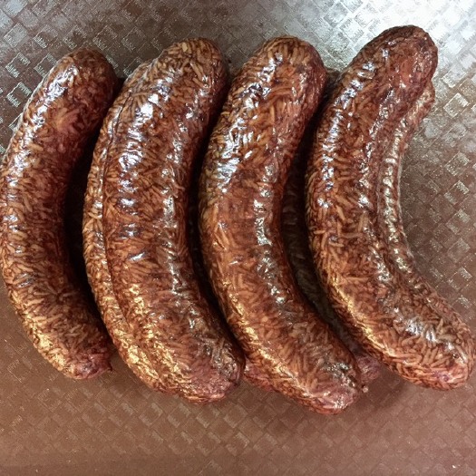 辰溪县糯米血肠，软糯鲜香，美味可口，油炸卤菜烧烤麻辣烫蘸酱火锅