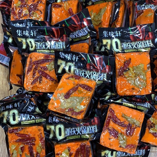 成都集味轩火锅底料老配方 味道纯正辣得过瘾 跑江湖地摊赶集