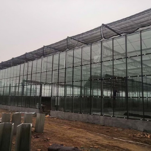 青州市智能玻璃温室大棚，新型智能温室，包设计，包施工，包售后