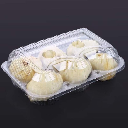 汕头食品包装盒  一次性包子内托包装