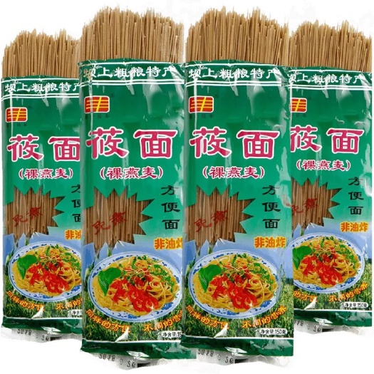 张家口燕麦面 莜面方便面张家口特产凉拌免煮泡面莜麦速食面粗粮泡面20袋一箱