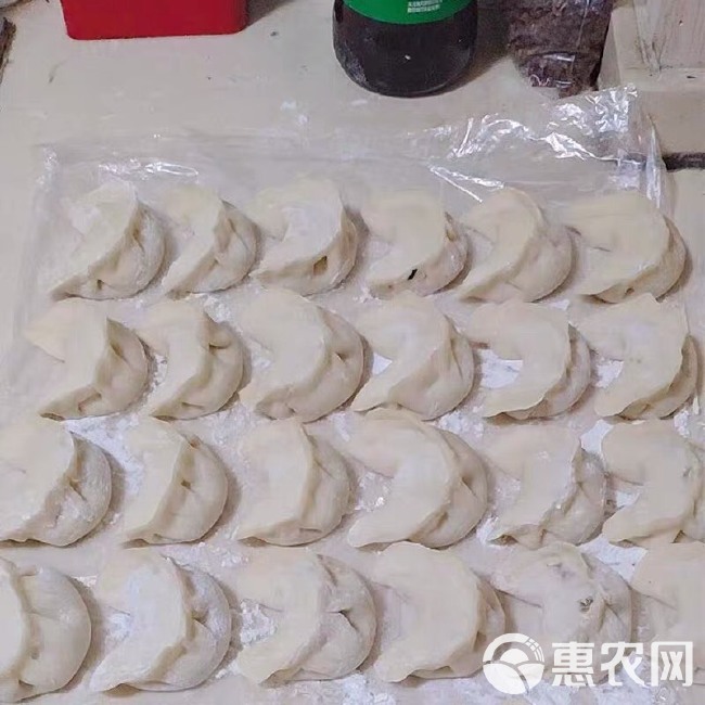 农家自种小麦石磨面粉做馒头面条5斤包子水饺高筋面粉