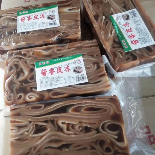 济南卤猪皮  猪皮冻