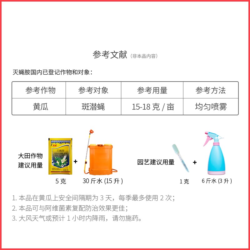 80%灭蝇胺 潜叶蛾鬼画符地图虫美洲斑潜蝇杀虫剂