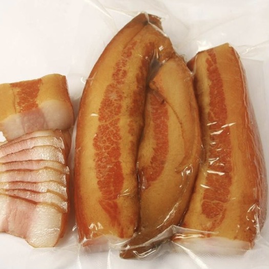 长沙农家柴熏腊肉 猪槽头肉 偏肥腊肉 精选槽头