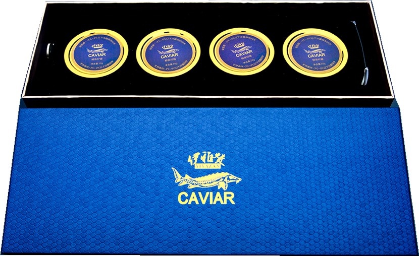 宜都市伊雅赞4*10g鱼子酱礼盒装即食鱼子酱送礼