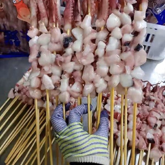 云霄县章鱼  八爪角粒串