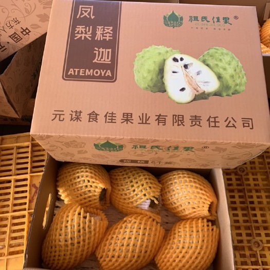 元谋县释迦果 装箱发货，六个装，八个装