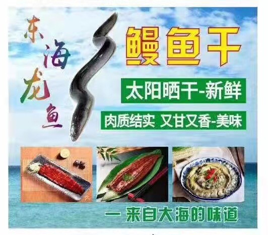  鳗鱼干，现货供应