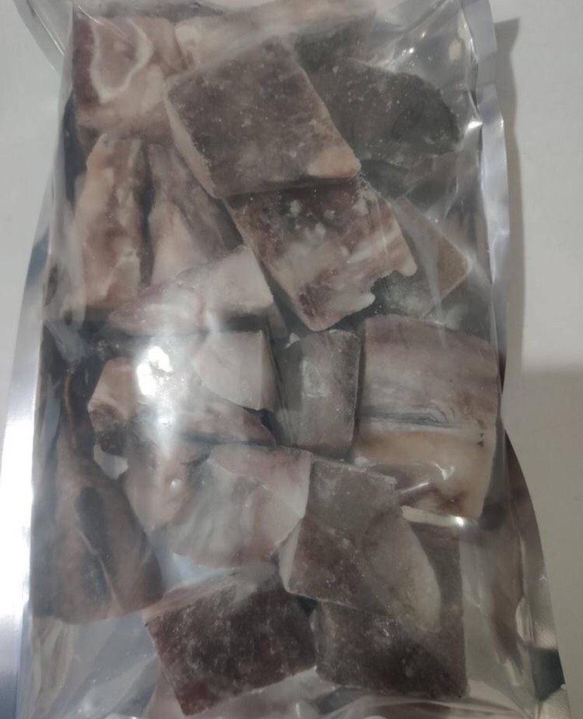 去内脏留肝肚深海安康鱼肉排骨火锅食材涮品烤肉特色安康鱼块丑鱼
