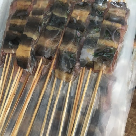 徐州缅甸 烧烤用鳝鱼串，去骨腌制食品