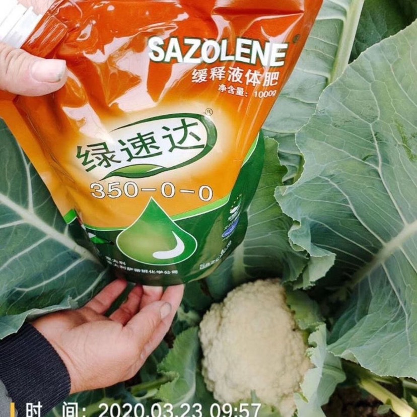 綠速達 葉面肥 緩釋氮肥 350-0-0 快速作物增產(chǎn)