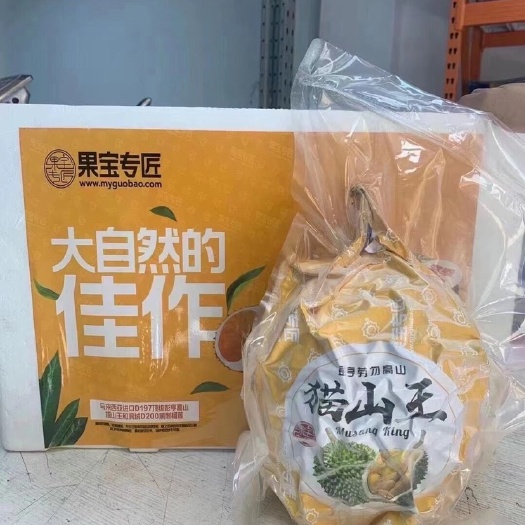 广州猫山王榴莲  果宝专匠马来西亚D197猫山王，顺丰空运全国飞！！