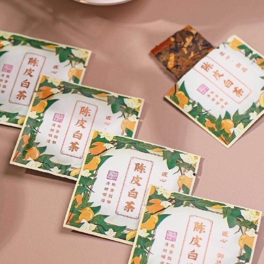 福安市寿眉  2013年陈年陈皮老白茶袋装