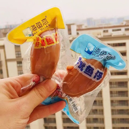瑞安市辣鱿鱼 鱿鱼仔 四种口味 纯肉加鳕鱼籽 嚼劲十足 厂家直销 招经销商