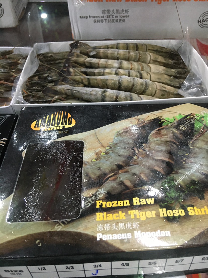 連云港黑殼蝦 黑虎蝦，花斑蝦，大海大蝦，品質大蝦