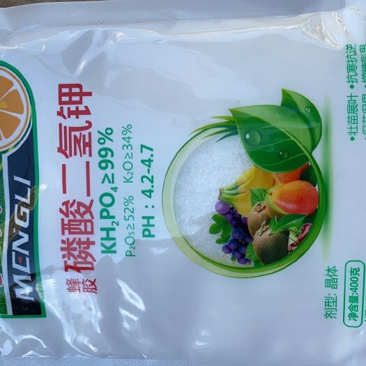 通海县蜂胶磷酸二氢钾，抗寒抗逆，促花保果，吸附性强。可用8桶水