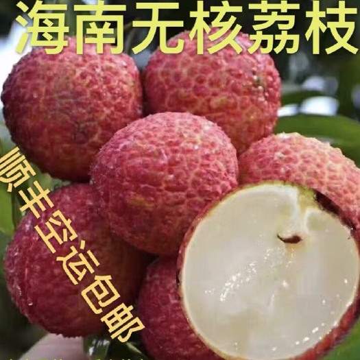 澄迈县海南直发无核荔枝精选大果 顺丰空运 礼盒装3/5斤包邮