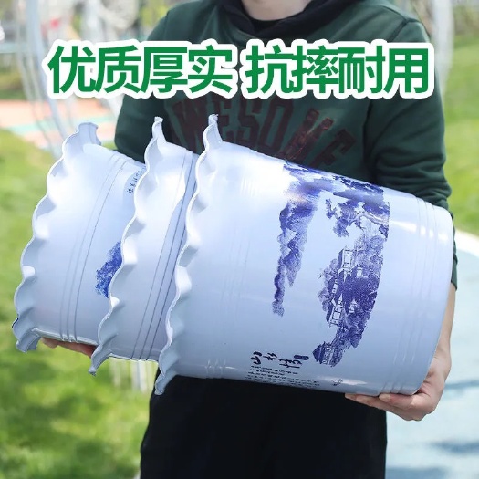 平邑县 塑料花盆大号加厚绿萝仿陶瓷圆形绿植塑料育苗盆盆栽花盆环保高筒