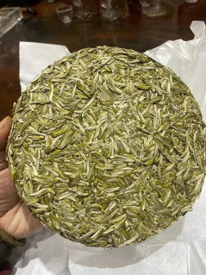 白毫银针  福鼎白茶米粒芽银针一饼300克