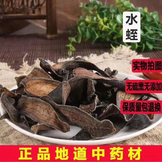 水蛭干  中药 水蛭蚂蝗 宽体金钱蛭干货一手货源