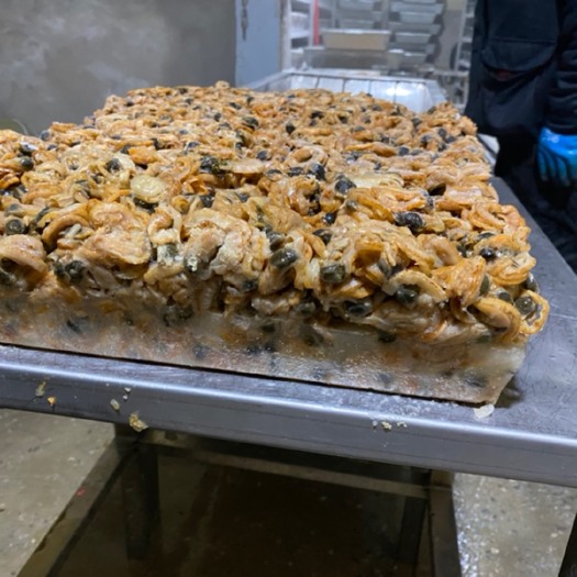 长海县饲料鱼  熟扇贝边 冻板 产地出货 鱼虾饲料