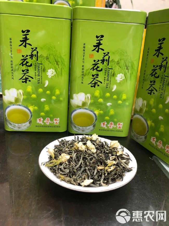 茉莉花茶 浓香 批发价春茶 茉莉花 罐装 广西横县茉莉花茶叶