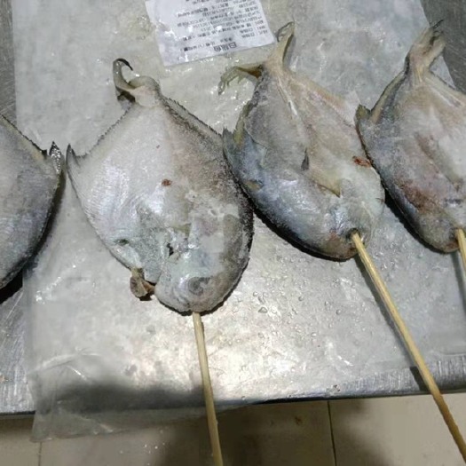 上海 白鲳鱼串 烧烤 已经经过基础腌制