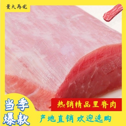 井陉县【包邮-20斤猪里脊肉】热销新鲜10斤20斤纯瘦肉 里脊肉